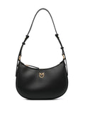 Pinko Love Birds Leather Shoulder Bag — Same as shown — Size One Size — Front View