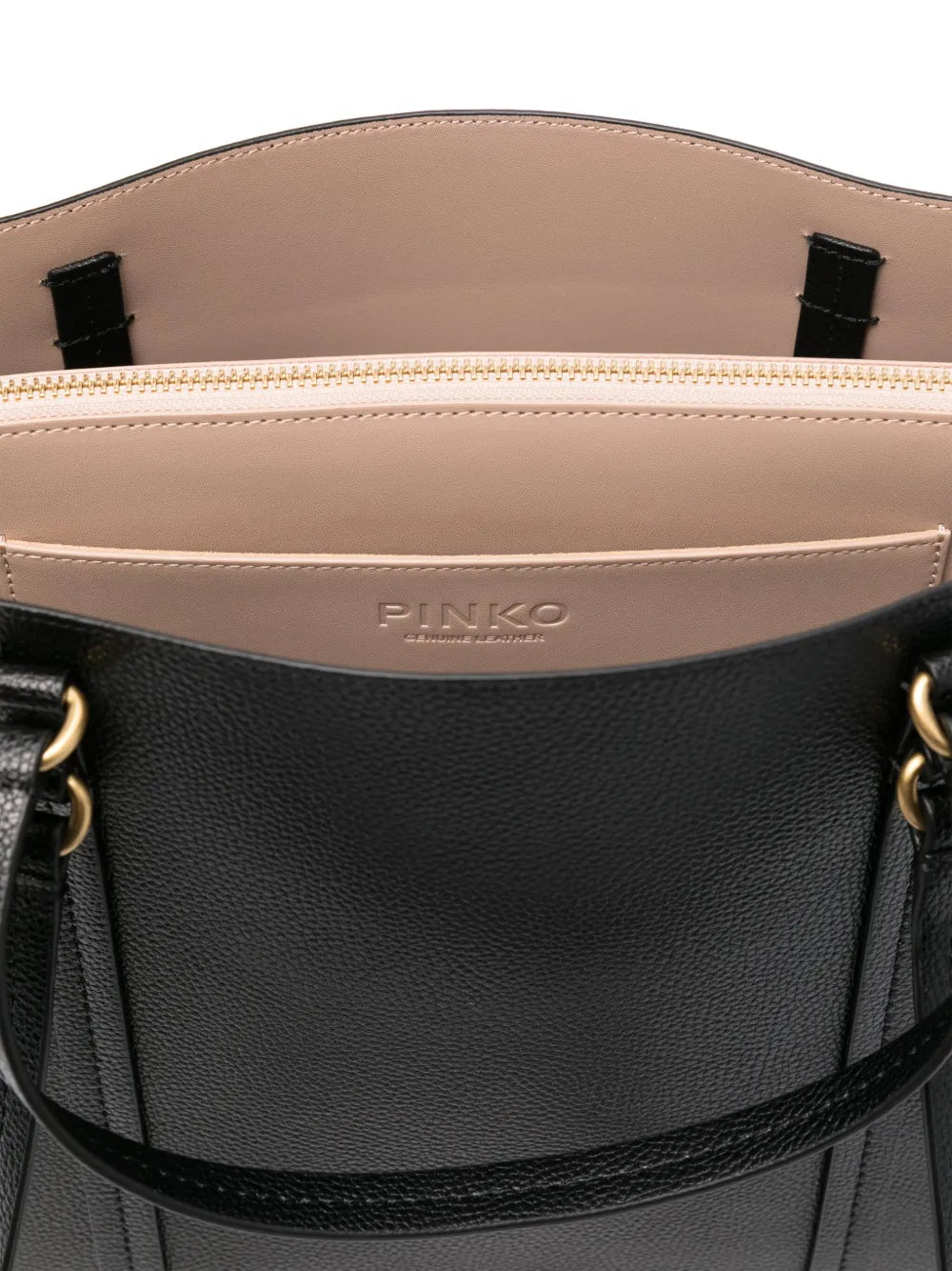 Pinko Love Birds Motif Leather Bag — Same as shown — Size One Size — Detail View