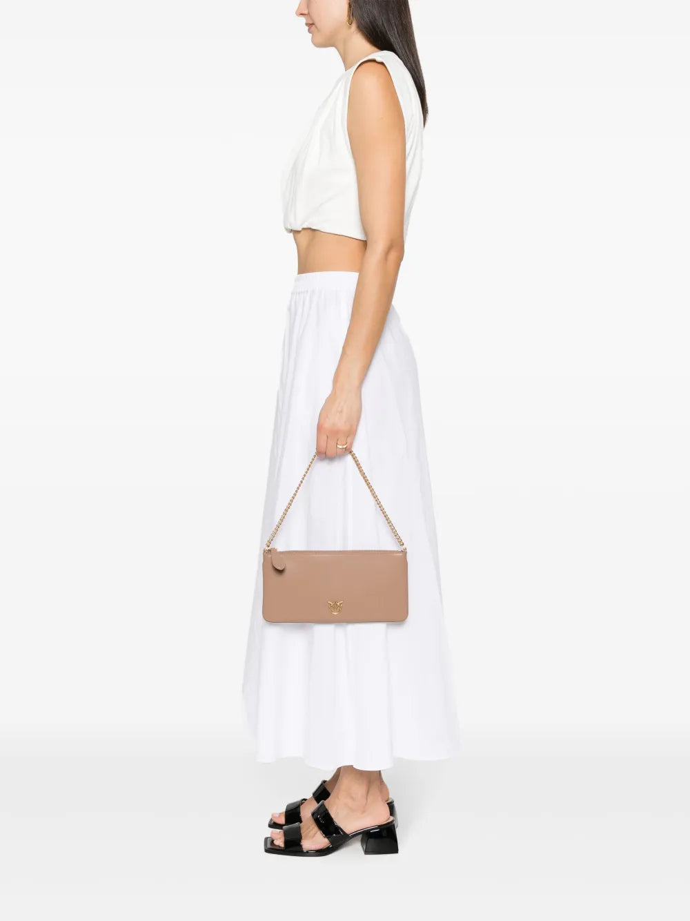Pinko Love Birds Plaque Shoulder Bag — Same as shown — Size One Size — Side View