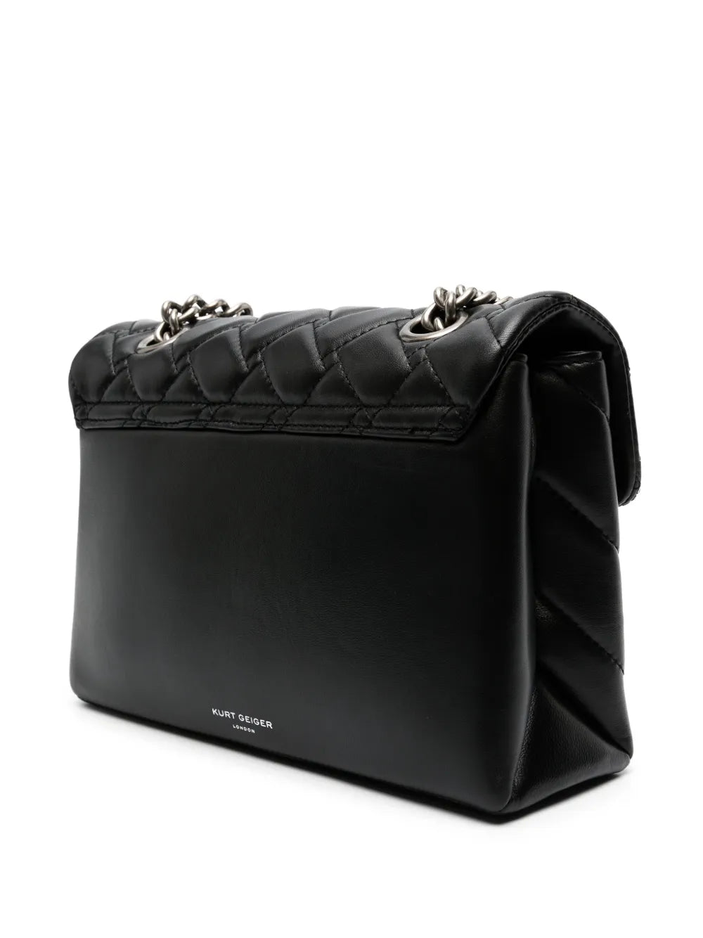 Kurt Geiger London Kensington Leather Shoulder Bag — Same as shown — Size One Size — Back View