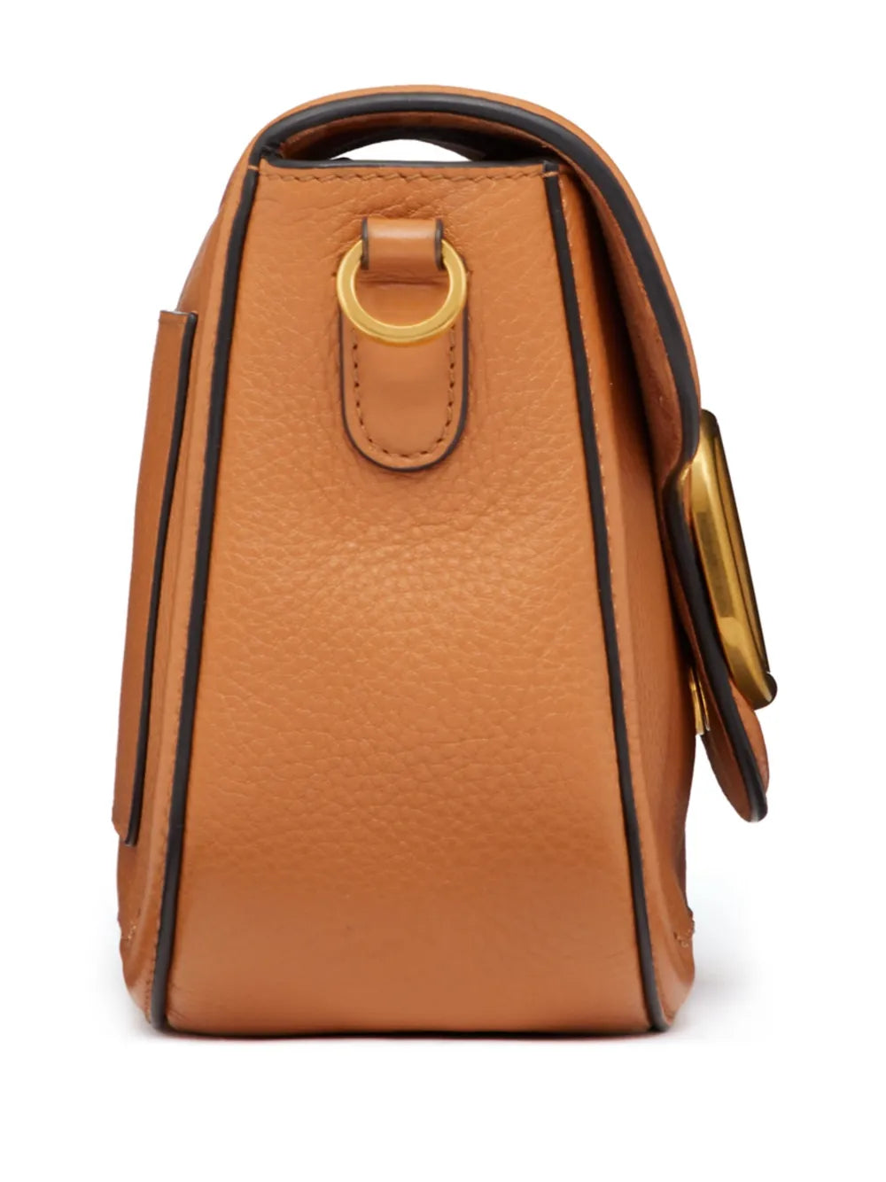Valentino Garavani Alltime Leather Shoulder Bag — Same as shown — Size One Size — Detail View