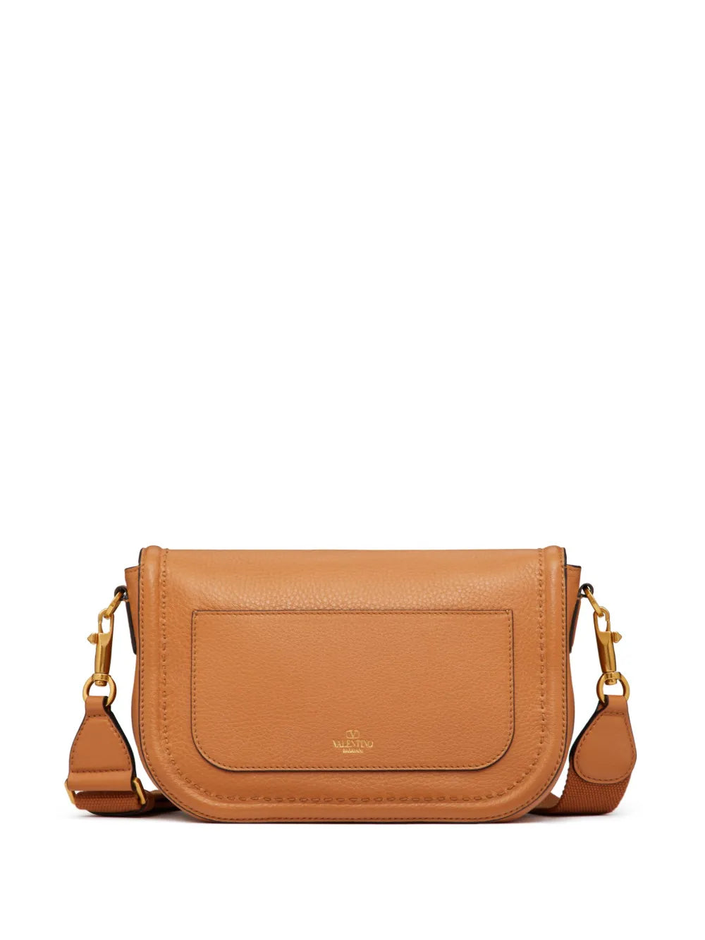 Valentino Garavani Alltime Leather Shoulder Bag — Same as shown — Size One Size — Back View