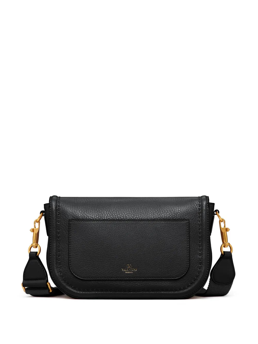 Valentino Garavani Alltime Leather Shoulder Bag — Same as shown — Size One Size — Back View