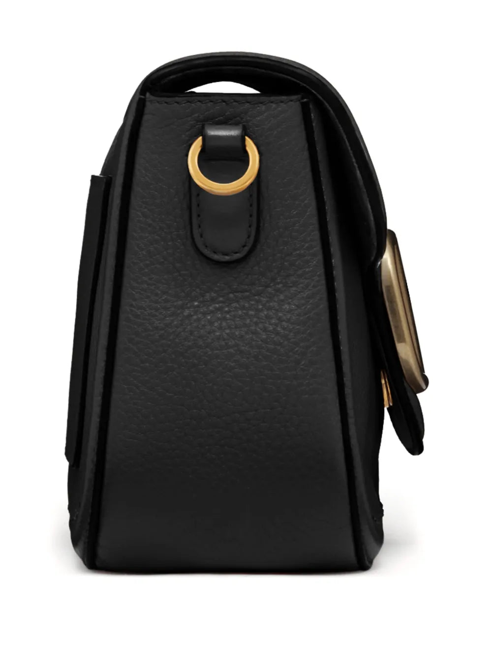Valentino Garavani Alltime Leather Shoulder Bag — Same as shown — Size One Size — Detail View
