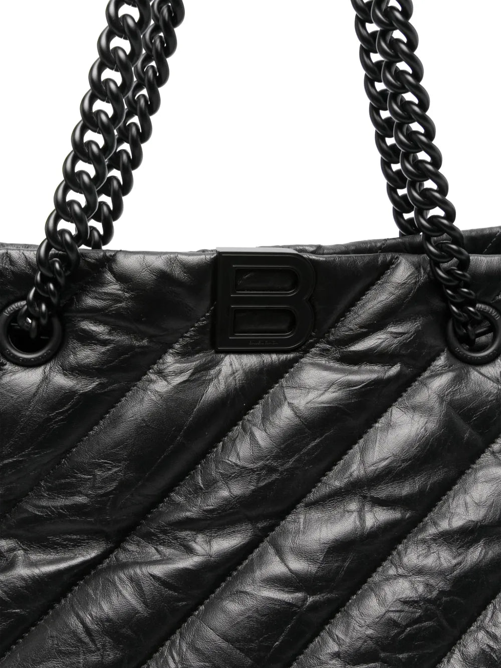 Balenciaga Large Crush Quilted Tote Bag — Same as shown — Size One Size — Top View