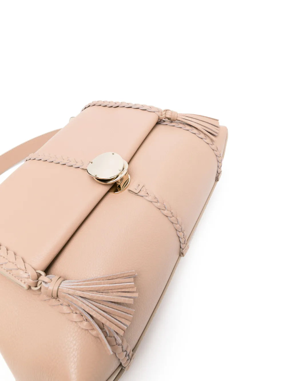 Chloe Medium Penelope Leather Shoulder Bag — Same as shown — Size One Size — Top View