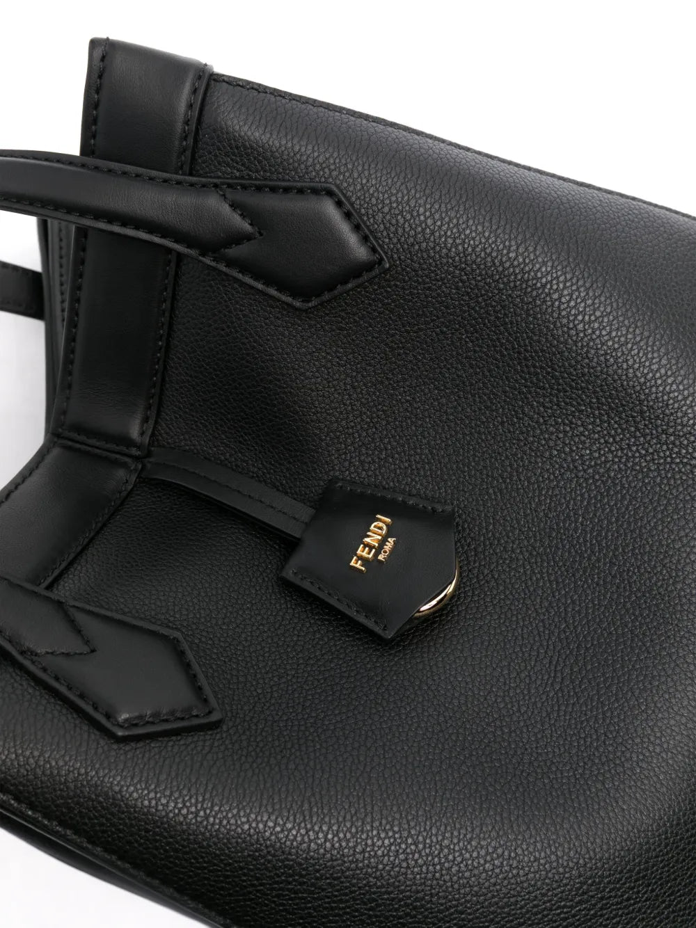 Fendi Medium Origami Leather Shoulder Bag — Same as shown — Size One Size — Top View