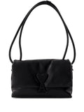 Ami Paris Voulez Vous Leather Shoulder Bag — Same as shown — Size One Size — Front View