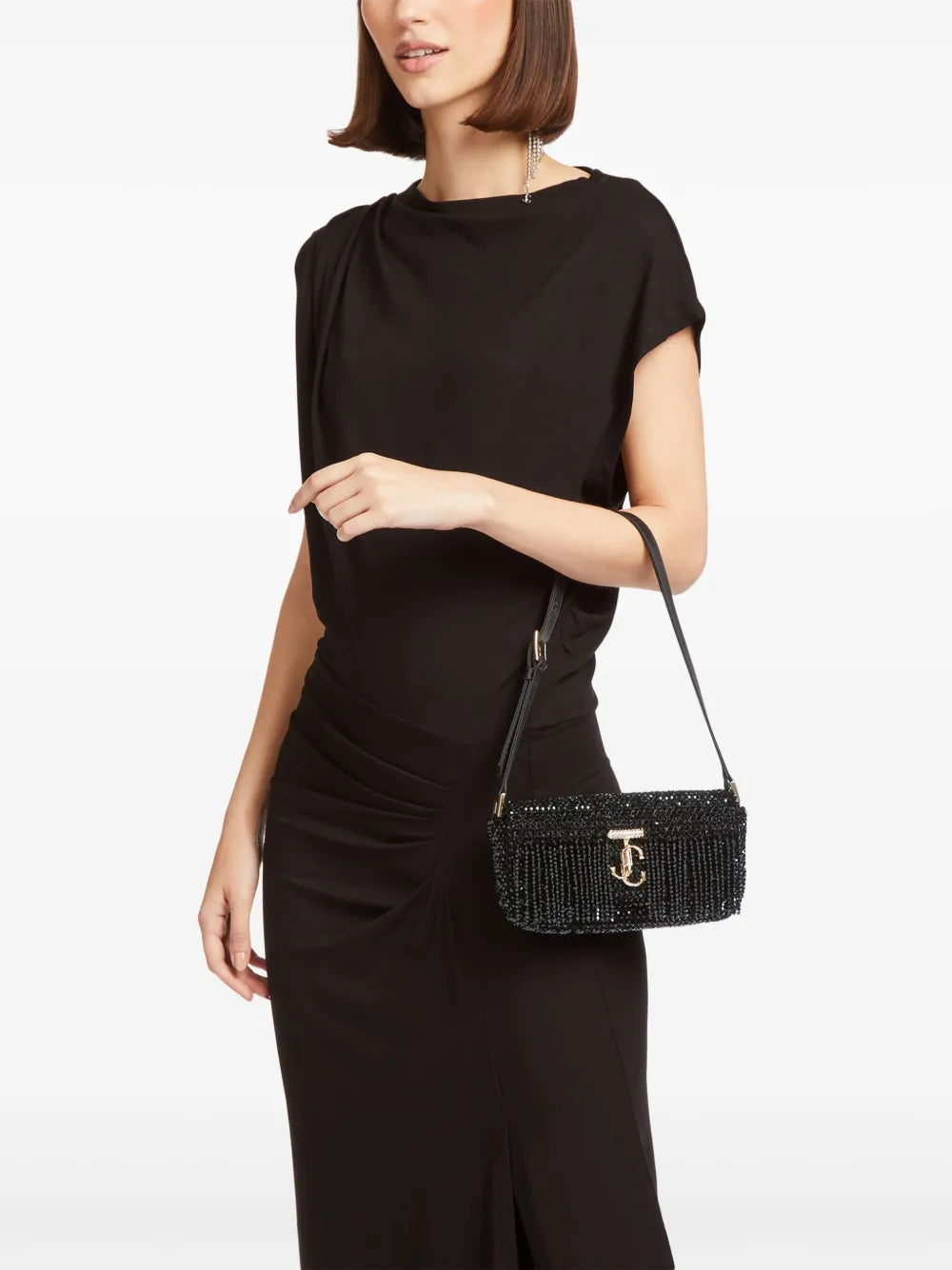 Jimmy Choo Mini Avenue Shoulder Bag — Same as shown — Size One Size — Side View