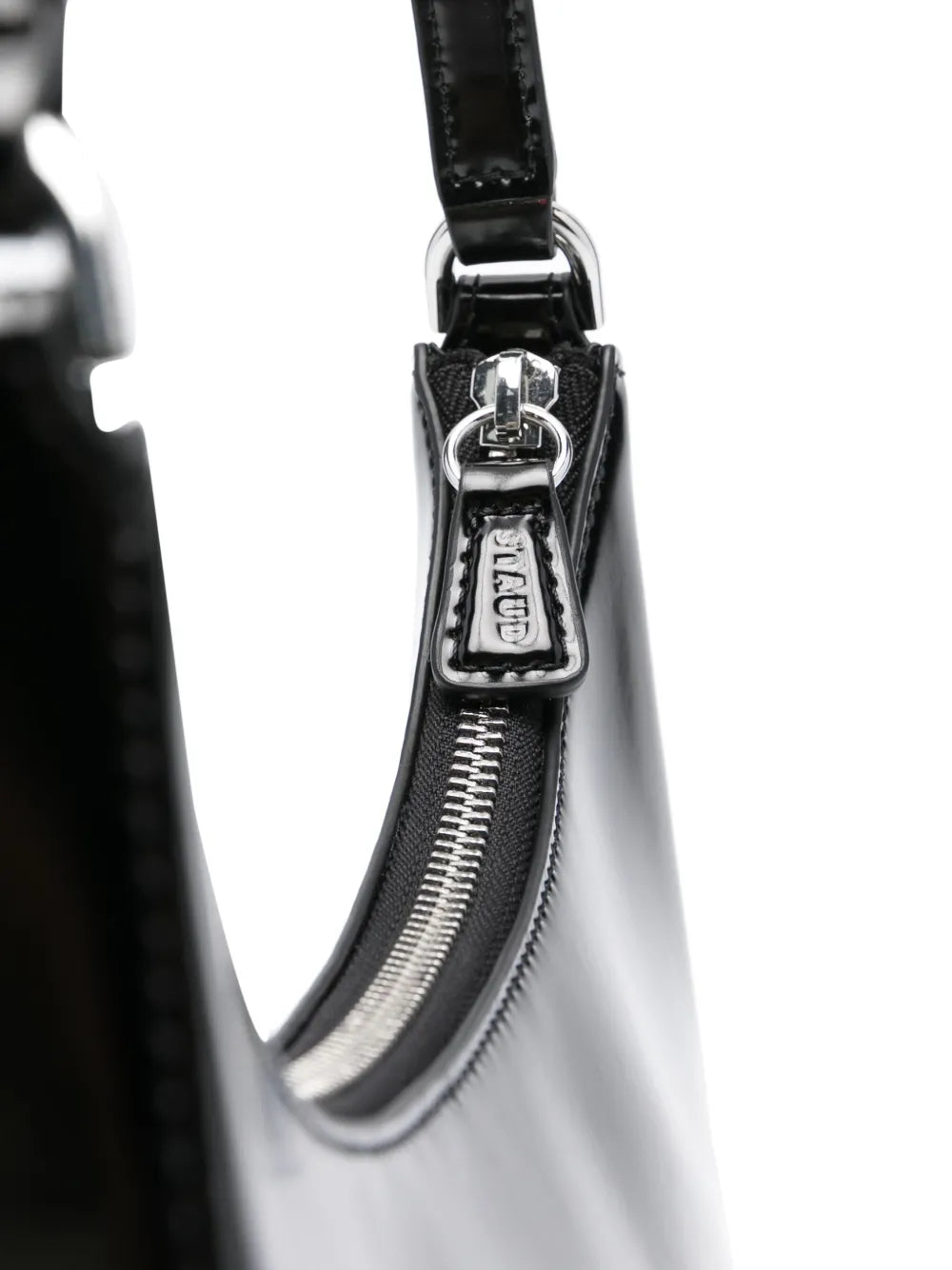 Staud Alec Logo Debossed Shoulder Bag — Same as shown — Size One Size — Top View