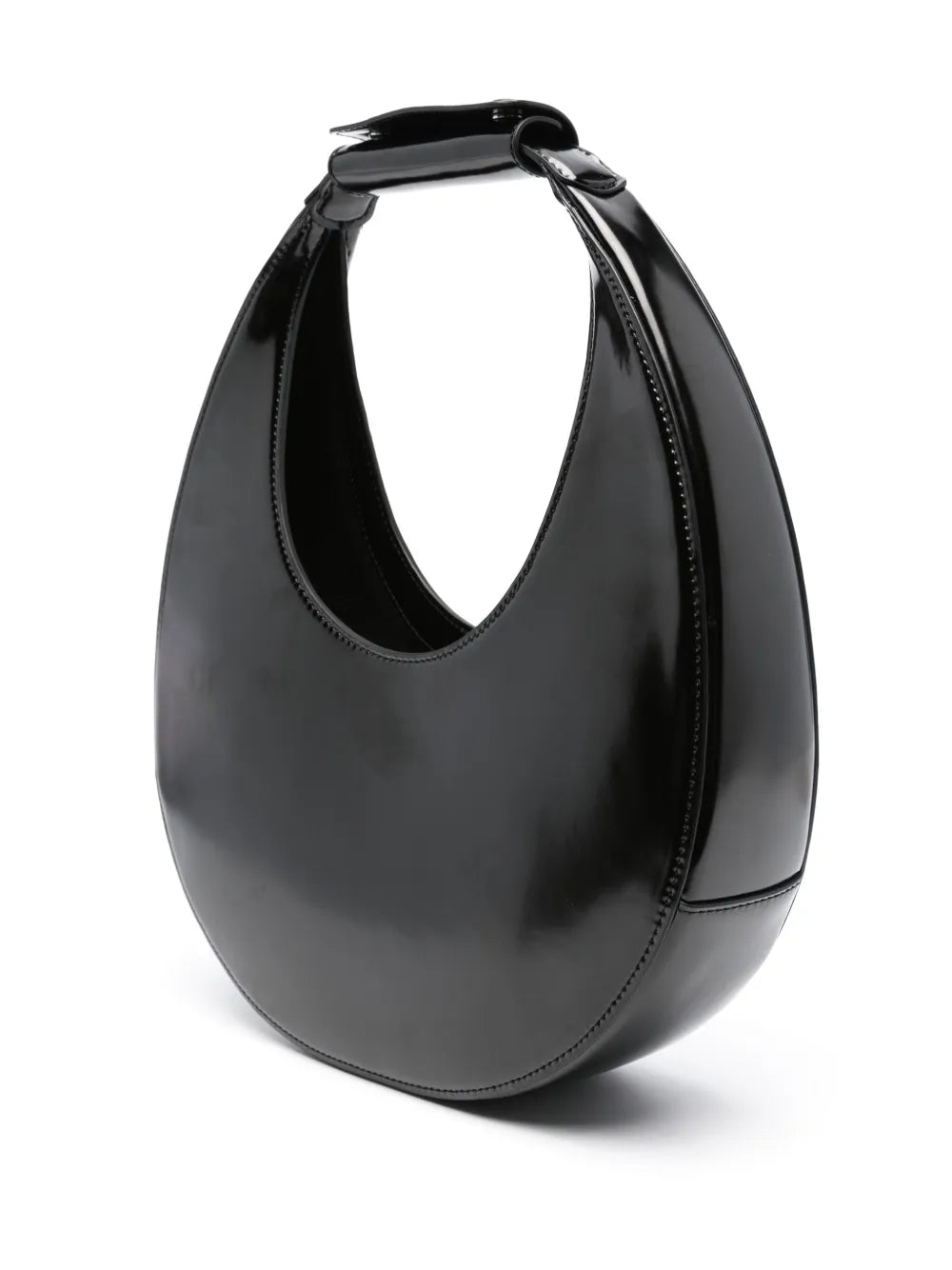 Staud Moon Leather Shoulder Bag — Same as shown — Size One Size — Back View