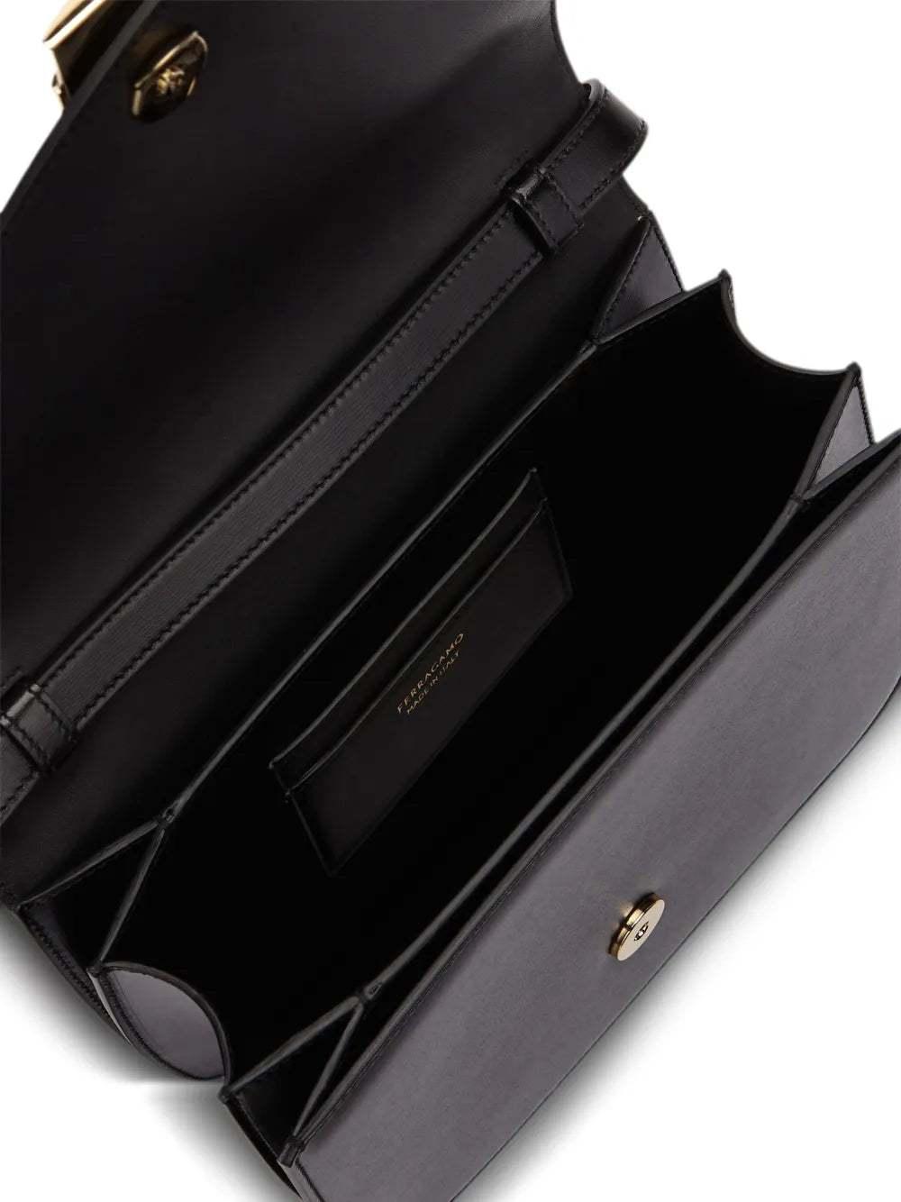 Ferragamo Medium Asymmetric Crossbody Bag — Same as shown — Size One Size — Detail View