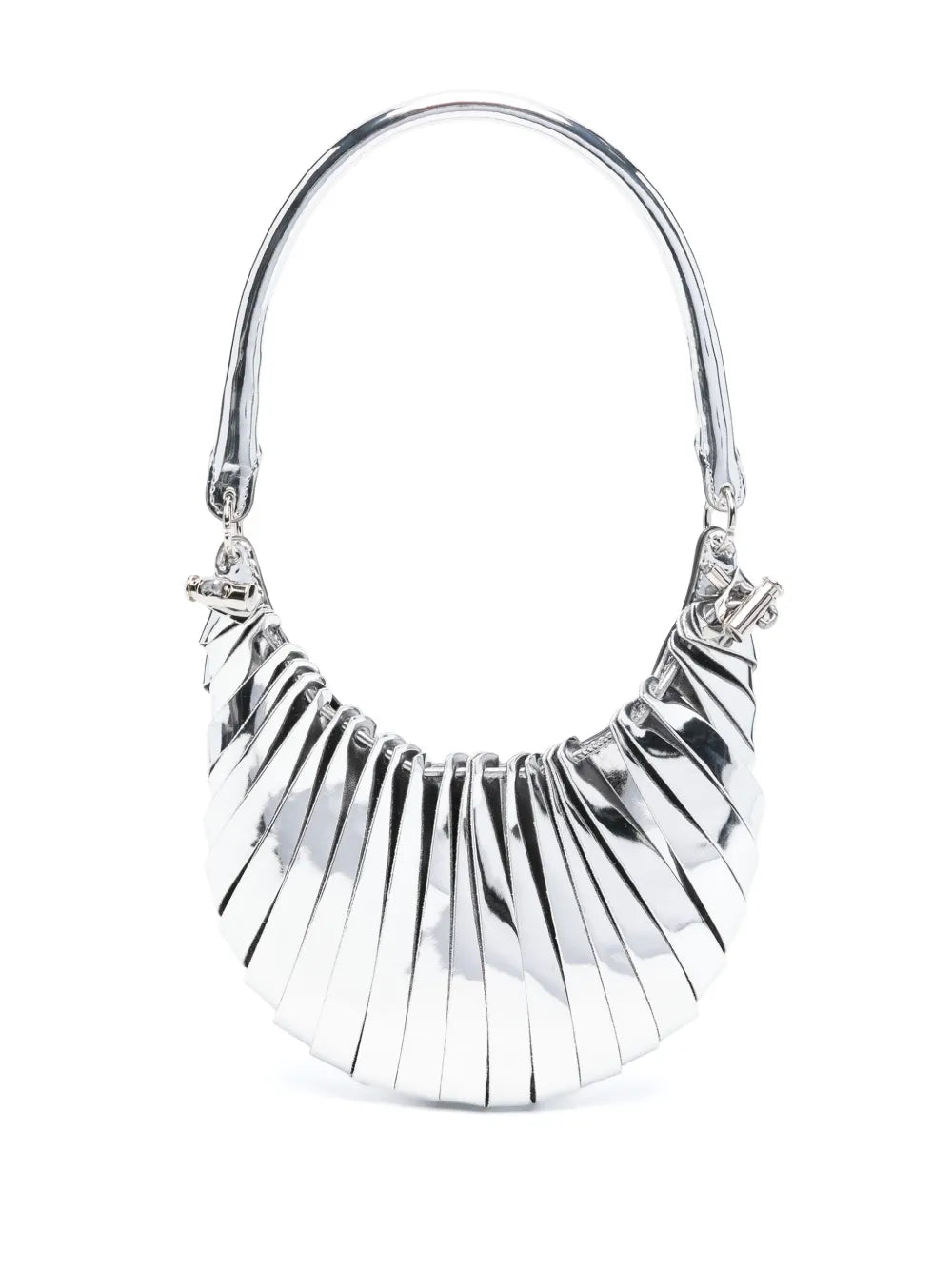 Coperni Mini Petal Metallic Shoulder Bag — Same as shown — Size One Size — Front View