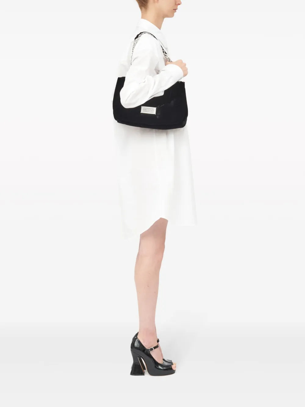 Maison Margiela Medium Glam Slam Shoulder Bag — Same as shown — Size One Size — Side View