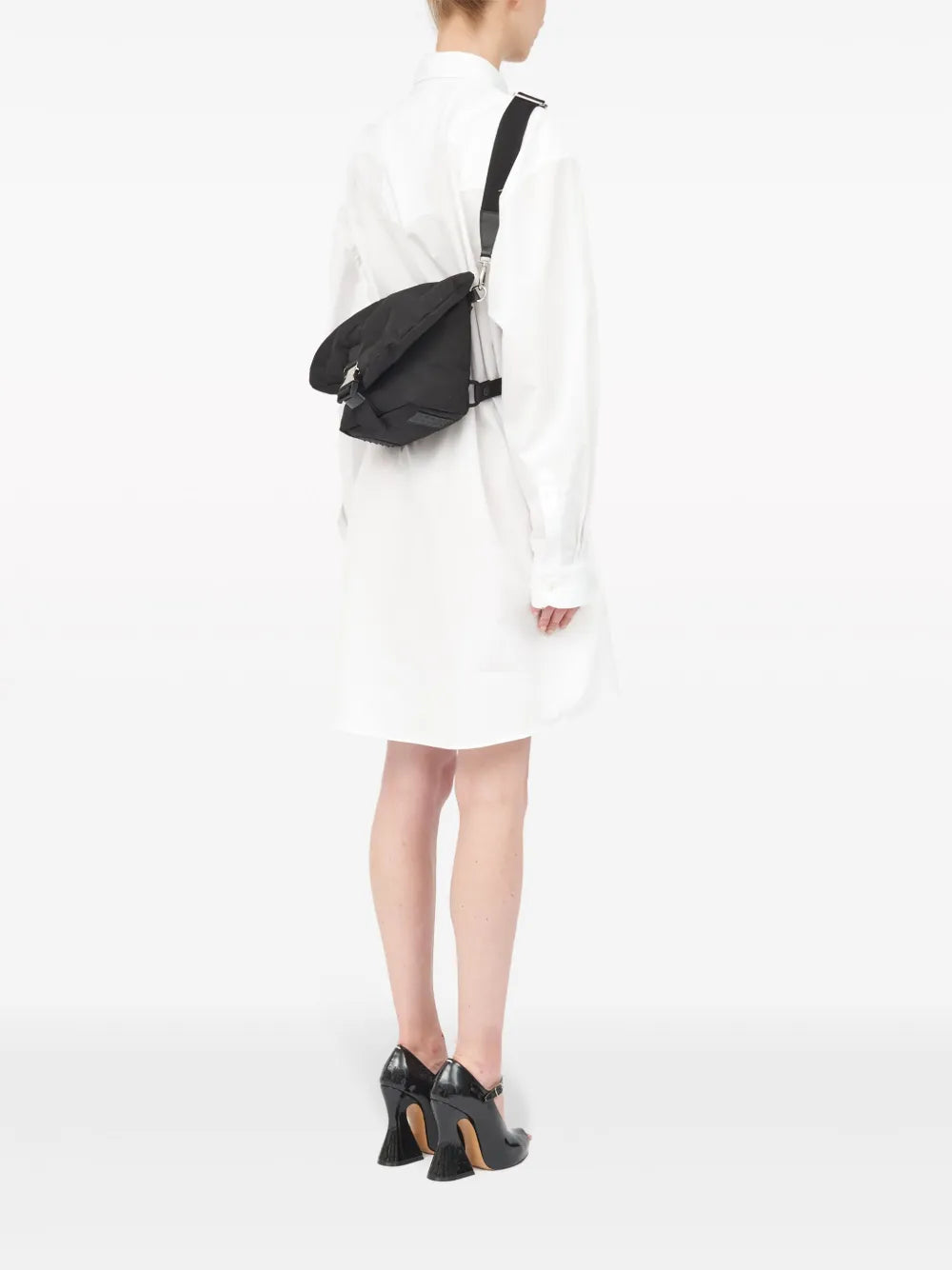 Maison Margiela Small Glam Slam Messenger Bag — Same as shown — Size One Size — Back View