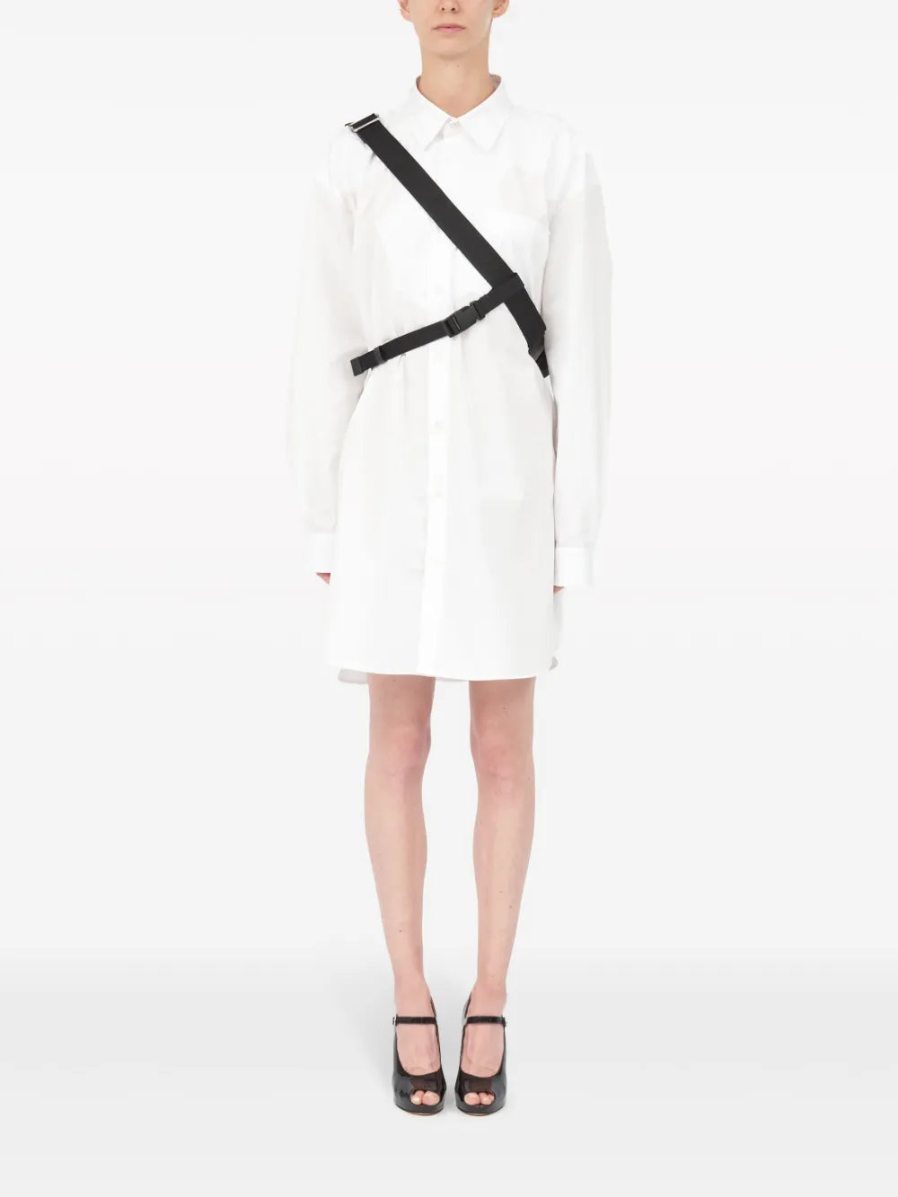 Maison Margiela Small Glam Slam Messenger Bag — Same as shown — Size One Size — Side View