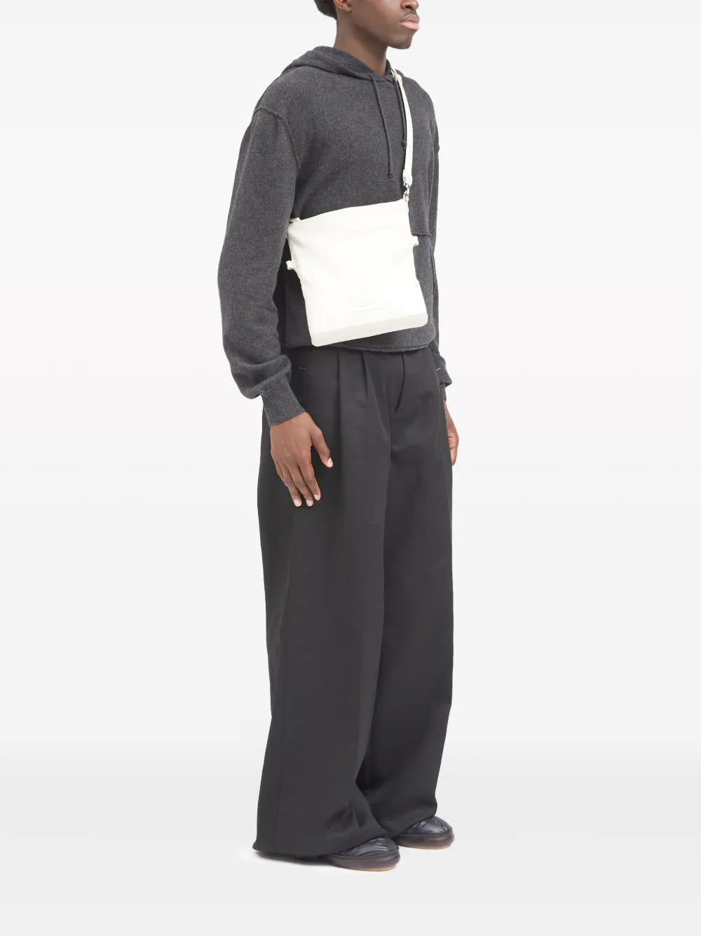 Maison Margiela 5Ac Foldover Shoulder Bag — Same as shown — Size One Size — Side View