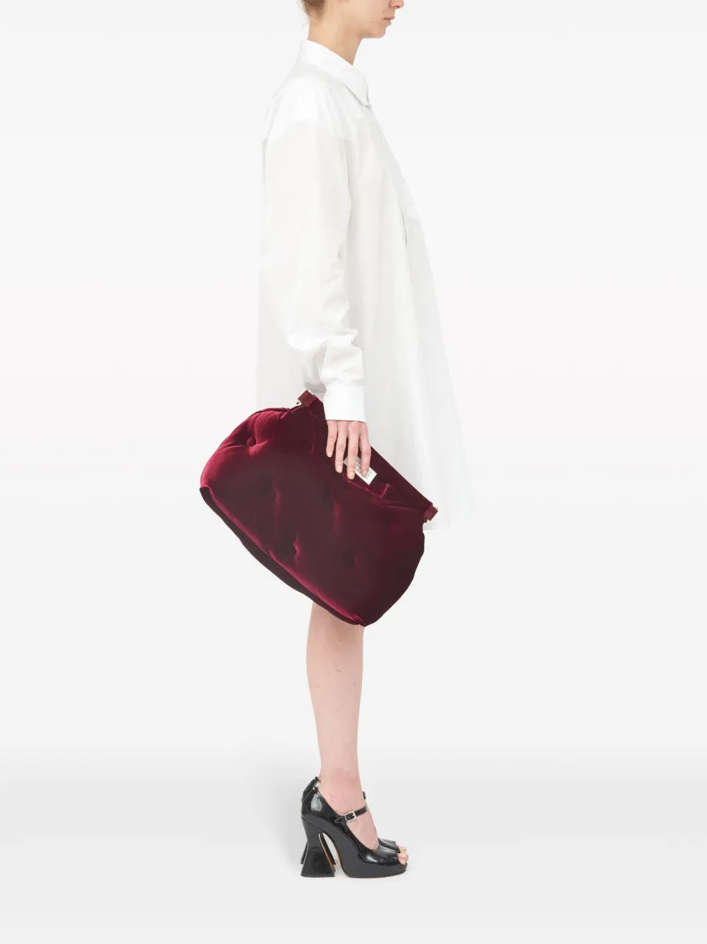 Maison Margiela Medium Glam Slam Shoulder Bag — Same as shown — Size One Size — Side View