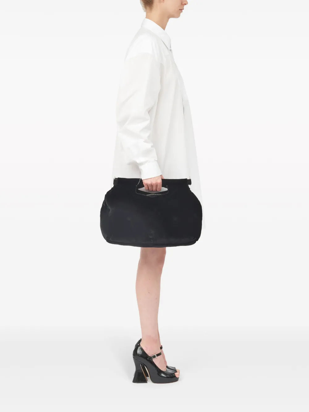 Maison Margiela Medium Glam Slam Shoulder Bag — Same as shown — Size One Size — Back View