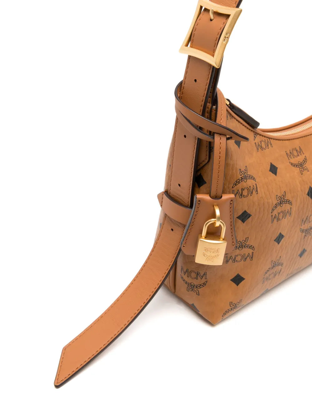 Mcm Small Aren Visetos Shoulder Bag — Same as shown — Size One Size — Top View