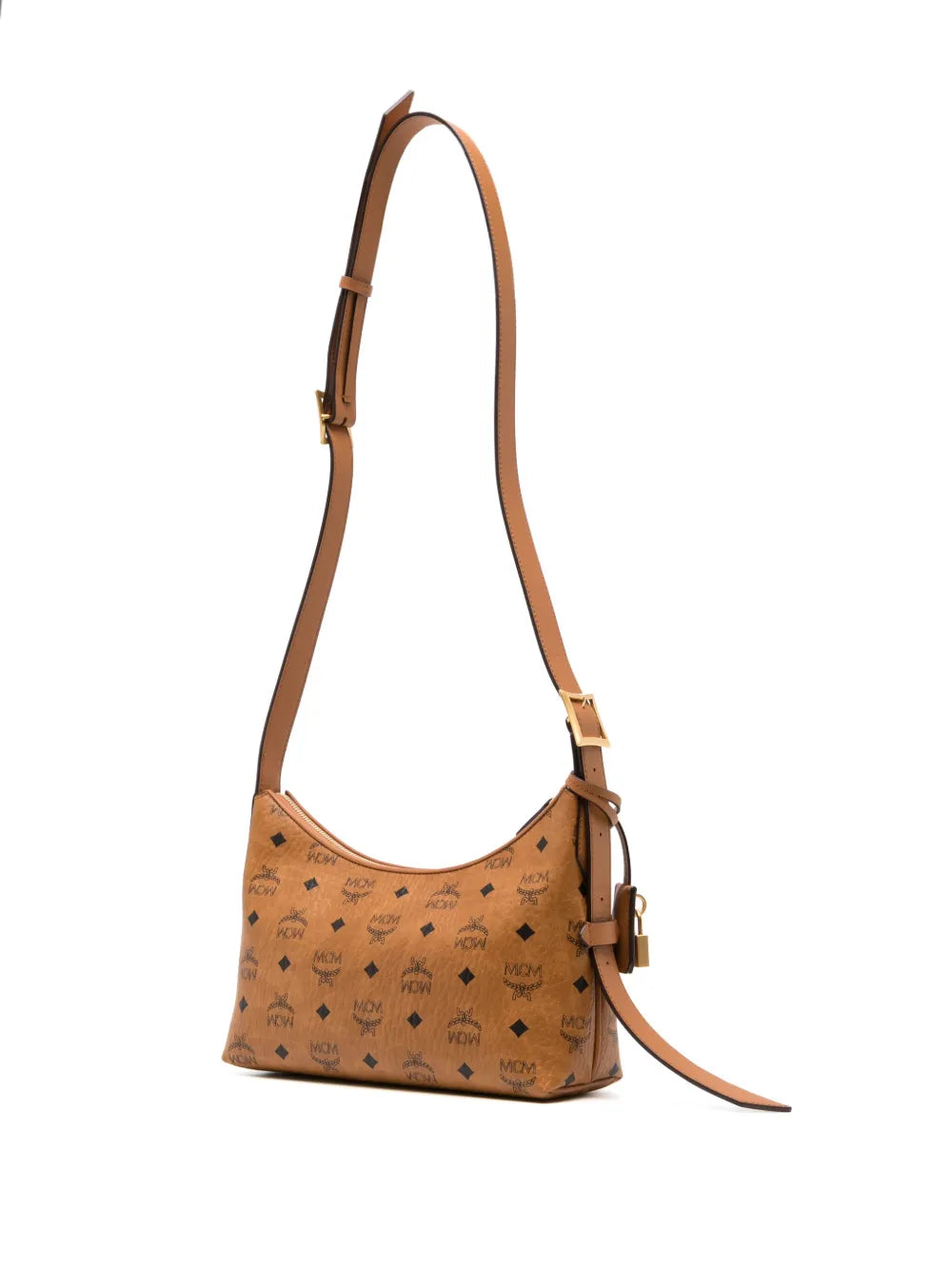 Mcm Small Aren Visetos Shoulder Bag — Same as shown — Size One Size — Back View