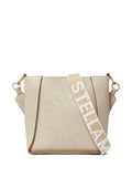 Stella Mccartney Stella Logo Vegan Leather Shoulder Bag — Same as shown — Size One Size — Front View