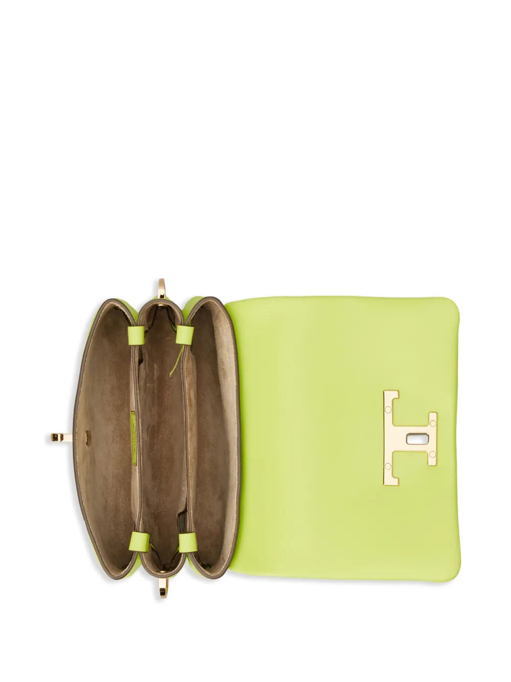 Tods T Timeless Leather Shoulder Bag — Same as shown — Size One Size — Top View