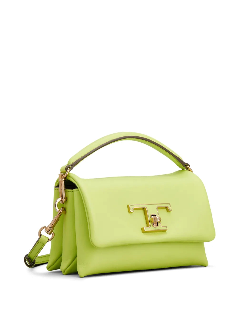 Tods T Timeless Leather Shoulder Bag — Same as shown — Size One Size — Side View