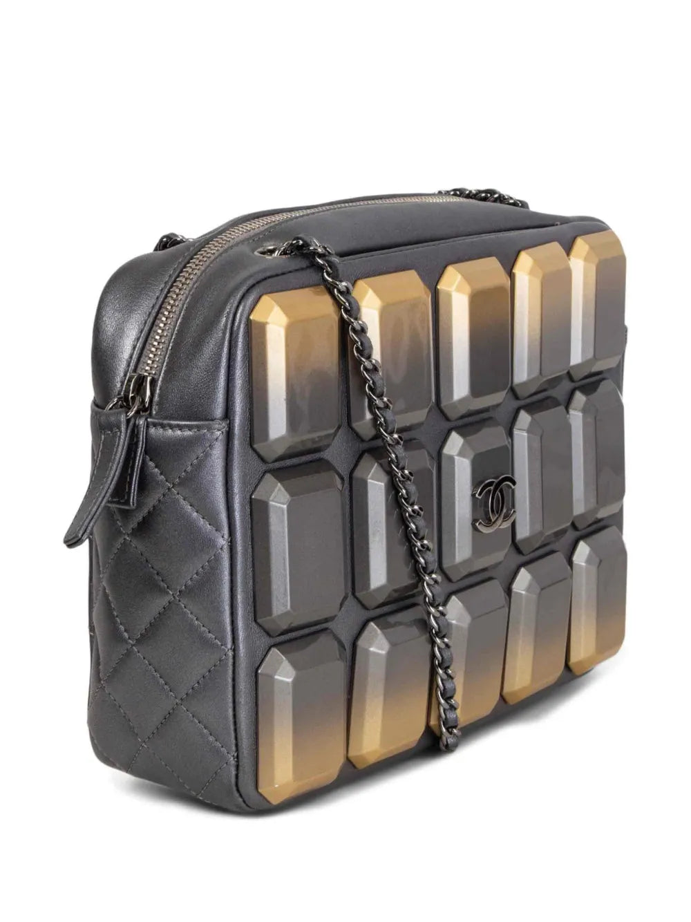 Chanel Pre Owned 2014 Evening Art Shoulder Bag — Same as shown — Size One Size — Side View