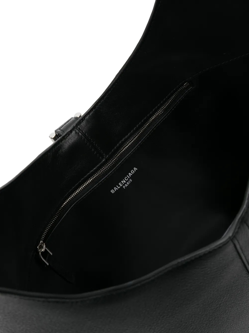 Balenciaga Medium Locker Leather Shoulder Bag — Same as shown — Size One Size — Detail View