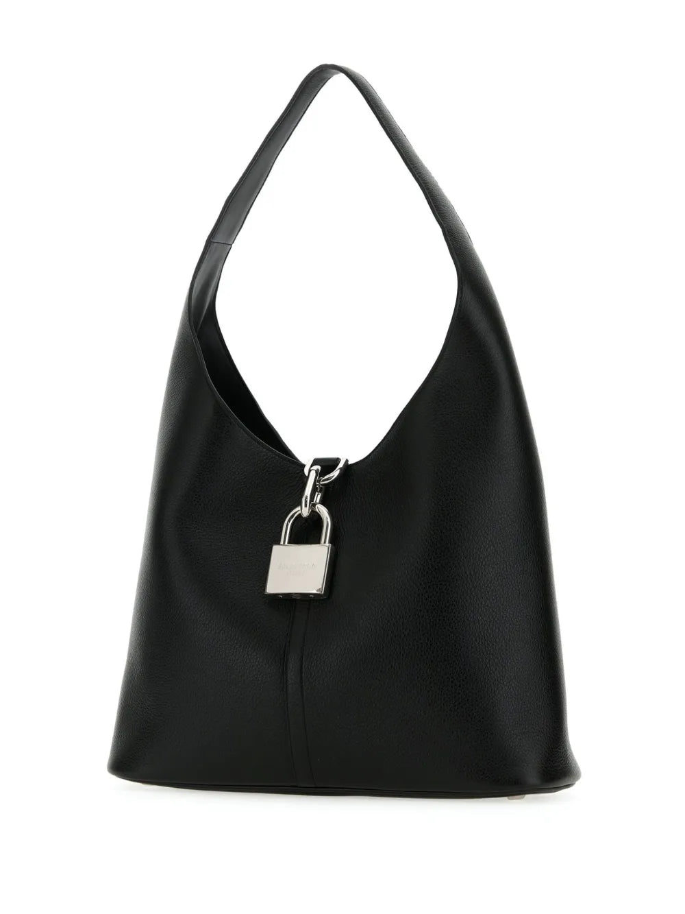 Balenciaga Medium Locker Leather Shoulder Bag — Same as shown — Size One Size — Back View