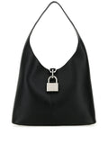 Balenciaga Medium Locker Leather Shoulder Bag — Same as shown — Size One Size — Front View