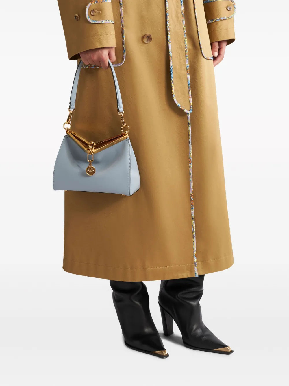 Etro Small Vela Shoulder Bag — Same as shown — Size One Size — Side View