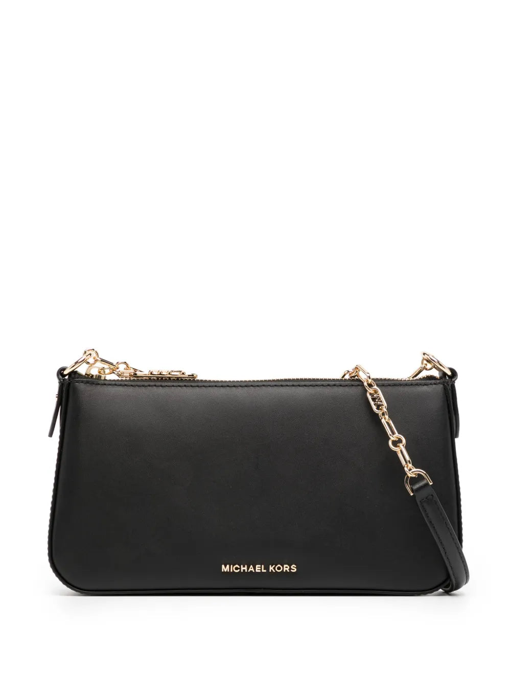 Michael Kors Medium Empire Leather Shoulder Bag — Same as shown — Size One Size — Front View