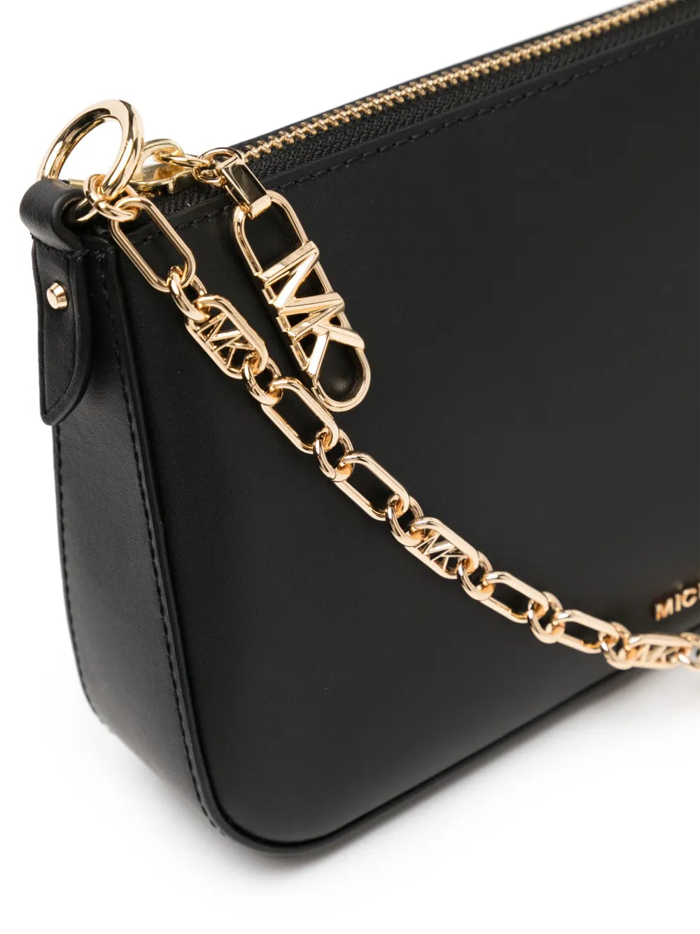 Michael Kors Medium Empire Leather Shoulder Bag — Same as shown — Size One Size — Top View