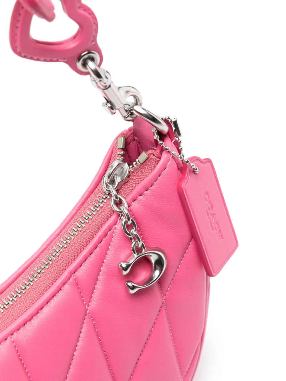 Coach Mira Quilted Leather Shoulder Bag — Same as shown — Size One Size — Top View