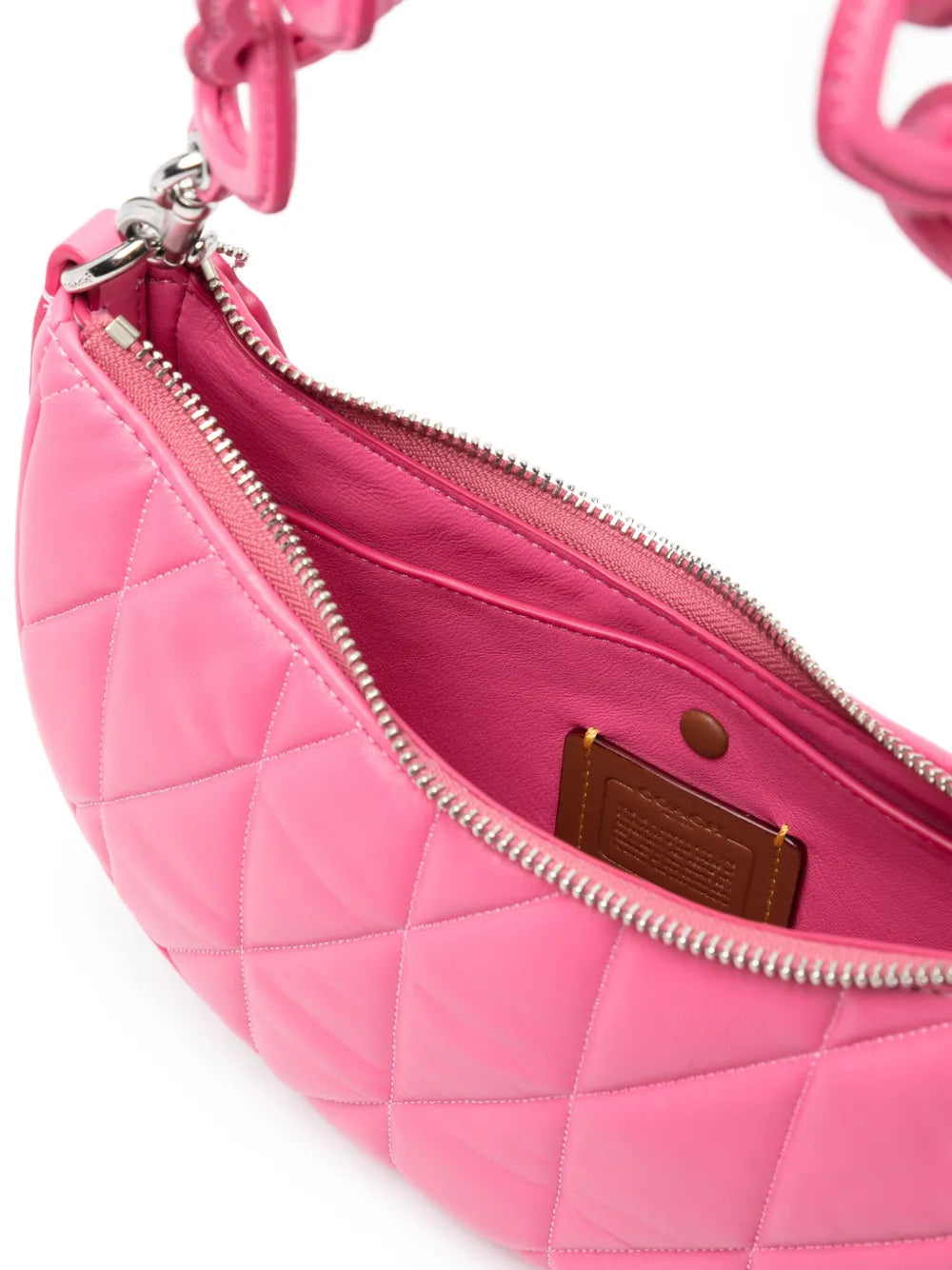 Coach Mira Quilted Leather Shoulder Bag — Same as shown — Size One Size — Detail View