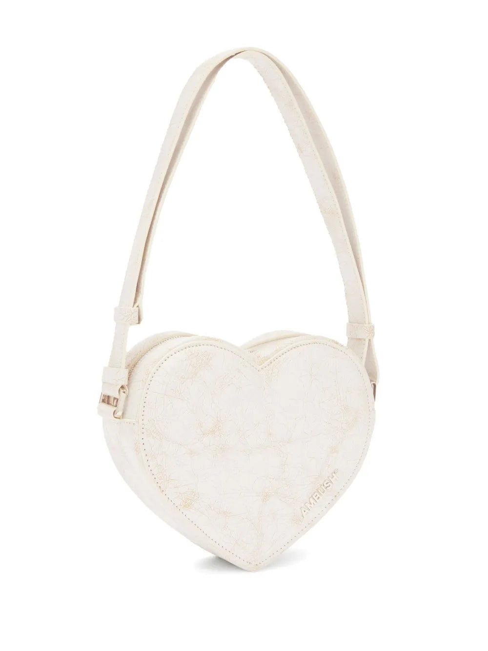 Ambush Heart Leather Shoulder Bag — Same as shown — Size One Size — Top View