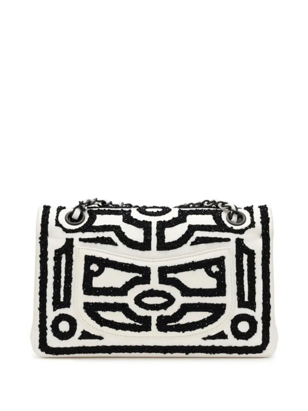 Chanel Pre Owned 2011 Medium Garden Of Versailles Double Flap Shoulder Bag — Same as shown — Size One Size — Side View