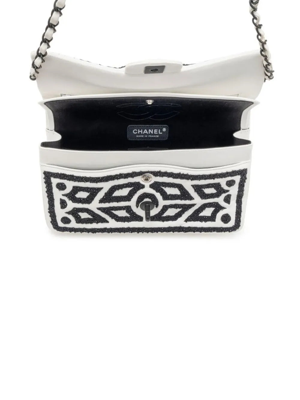 Chanel Pre Owned 2011 Medium Garden Of Versailles Double Flap Shoulder Bag — Same as shown — Size One Size — Detail View