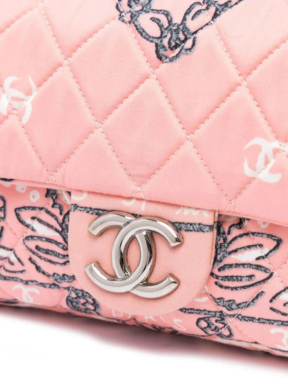 Chanel Pre Owned 2008 Classic Flap Shoulder Bag — Same as shown — Size One Size — Back View