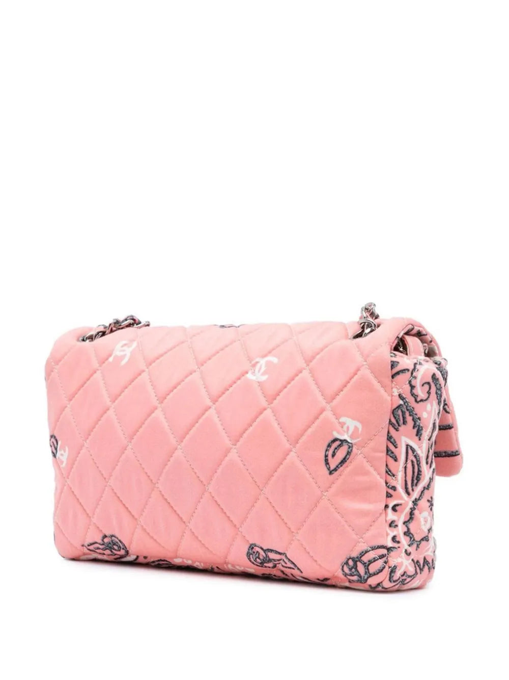 Chanel Pre Owned 2008 Classic Flap Shoulder Bag — Same as shown — Size One Size — Side View