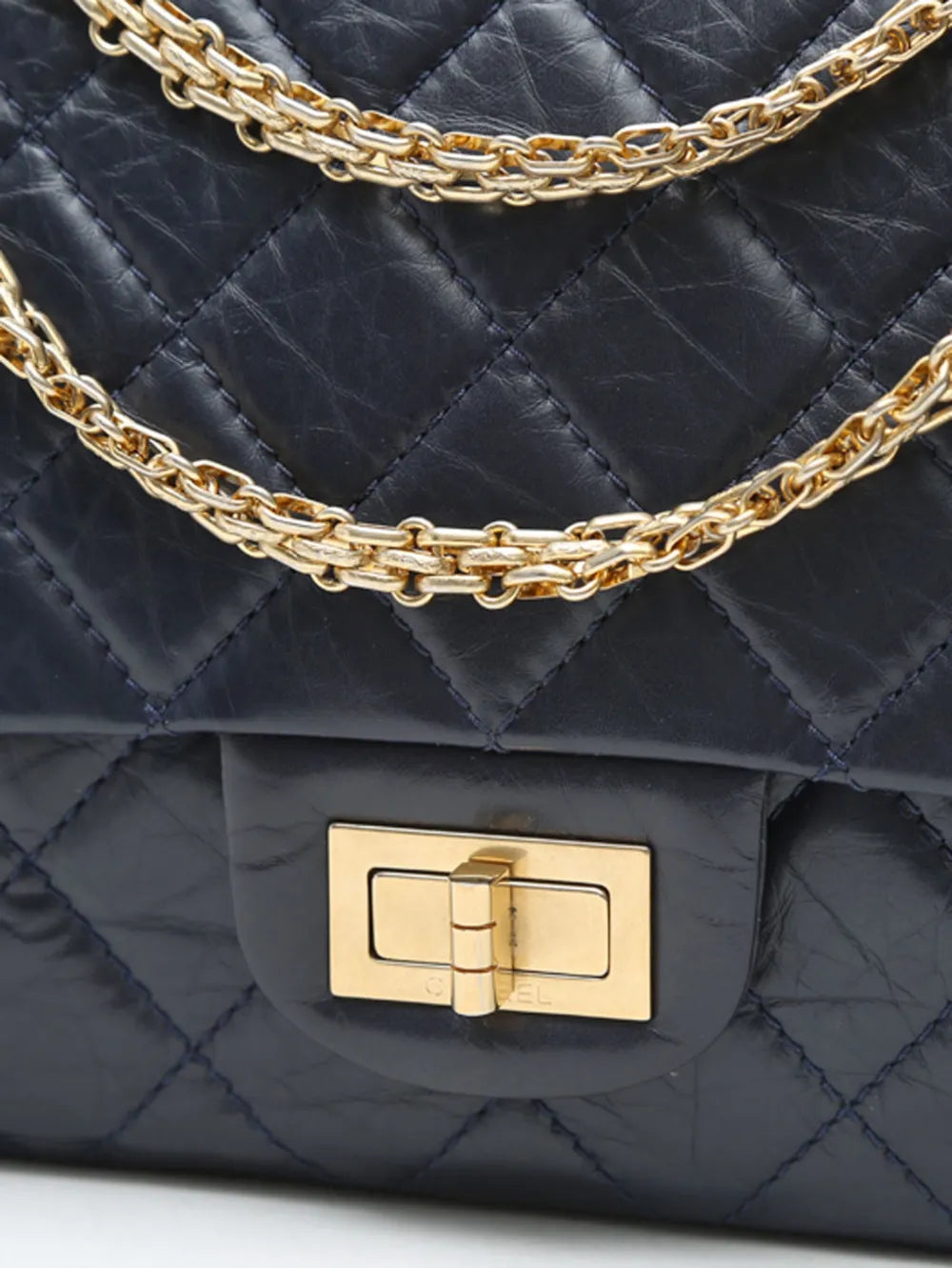Chanel Pre Owned 2011 255 Reissue Shoulder Bag — Same as shown — Size One Size — Side View