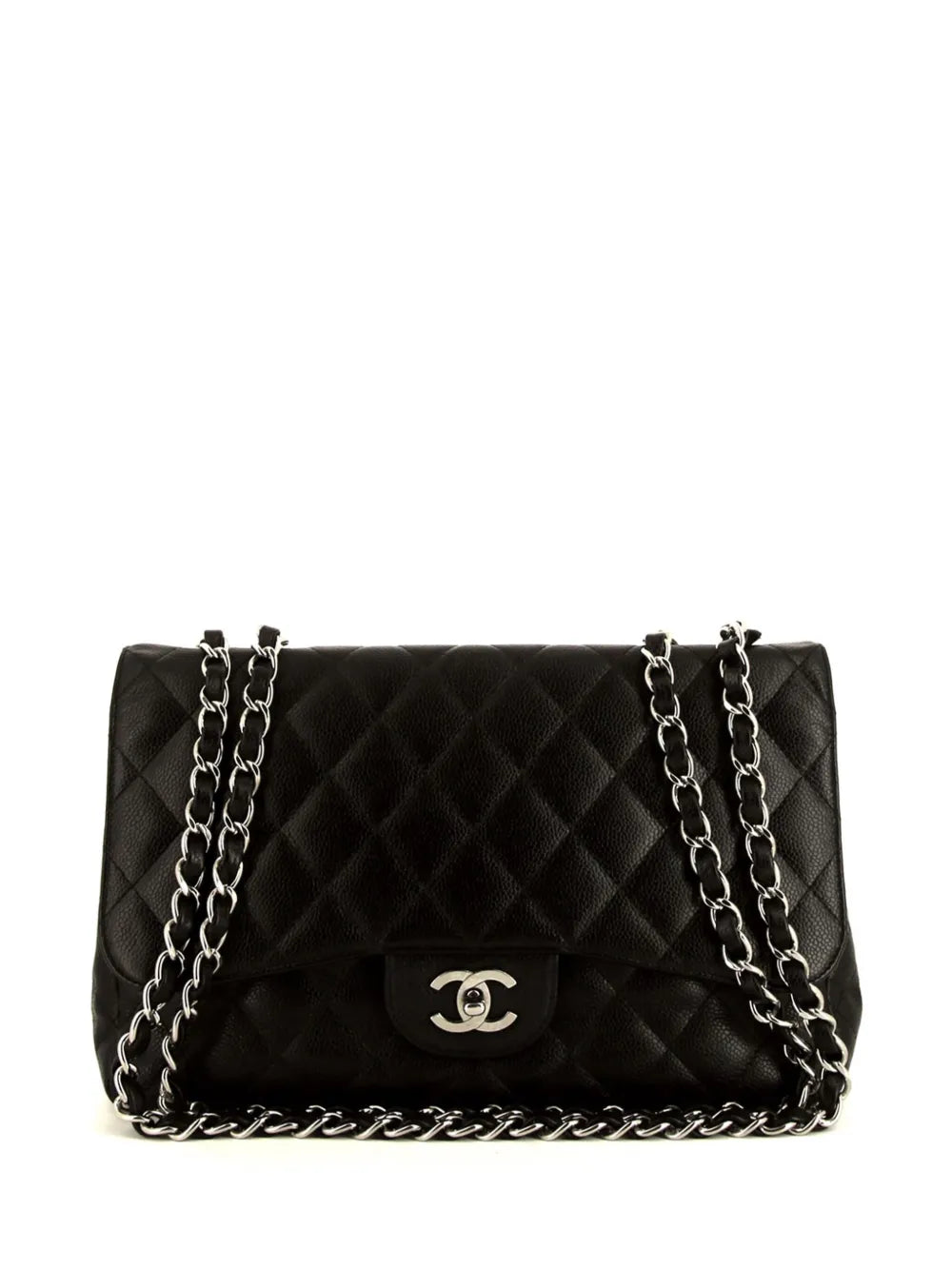 Chanel Pre Owned 2007 Jumbo Timeless Shoulder Bag — Same as shown — Size One Size — Front View