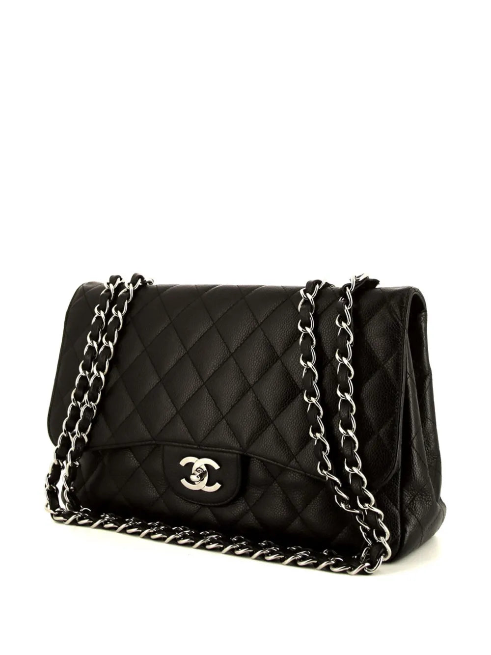 Chanel Pre Owned 2007 Jumbo Timeless Shoulder Bag — Same as shown — Size One Size — Top View