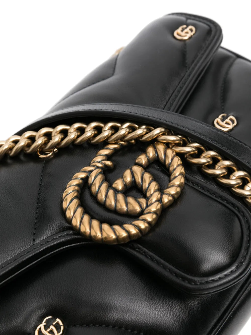 Gucci Small Gg Marmont Shoulder Bag — Same as shown — Size One Size — Top View