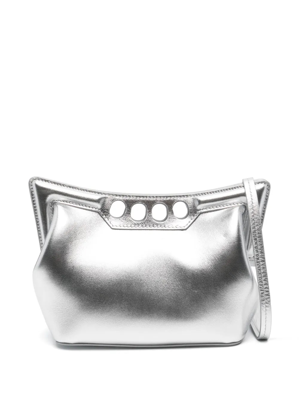 Alexander Mcqueen Mini The Peak Shoulder Bag — Same as shown — Size One Size — Front View