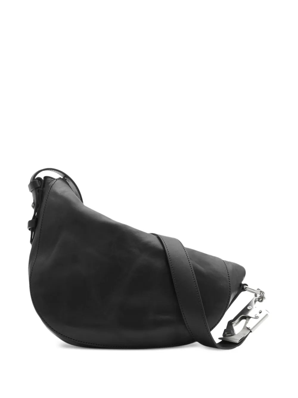 Burberry Small Knight Leather Shoulder Bag — Same as shown — Size One Size — Side View