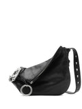 Burberry Small Knight Leather Shoulder Bag — Same as shown — Size One Size — Front View