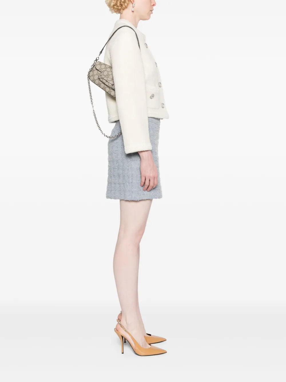 Gucci Mini Horsebit 1955 Shoulder Bag — Same as shown — Size One Size — Side View